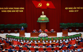 Khai mạc trọng thể Hội nghị lần thứ ba Ban Chấp hành Trung ương Đảng khóa XIV