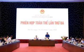 Tiếp tục Phiên họp toàn thể lần thứ ba Uỷ ban Văn hoá và Xã hội của Quốc hội