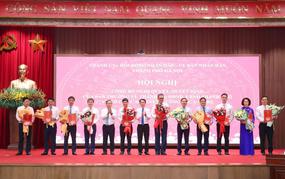 Hà Nội công bố 47 quyết định về công tác cán bộ sau sắp xếp bộ máy