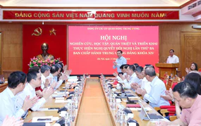 Cụ thể hóa Nghị quyết Trung ương 3 khóa XIV thành hành động, kết quả thực chất