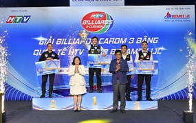 Cơ thủ World Cup của billiards Việt Nam tỏa sáng trên sân nhà