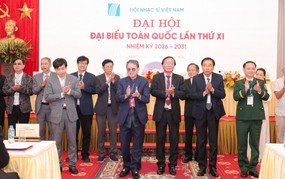 Thiếu tướng, nhạc sĩ Đức Trịnh tái đắc cử Chủ tịch Hội Nhạc sĩ Việt Nam
