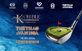 Giải golf KOHBLE Championship – Tranh Cúp Báo Thể thao và Văn hóa trở lại