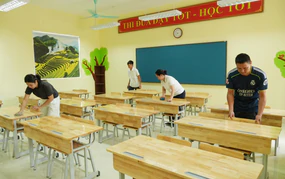 Loạt trường nội trú liên cấp vùng biên giới Lai Châu sẵn sàng cho năm học mới