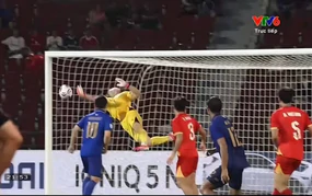 VIDEO những pha cứu thua xuất sắc của Lê Giang Patrik ở trận thắng ĐT Thái Lan