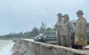 Bão số 4 không thay đổi cường độ, đang cách Hải Phòng khoảng 120km