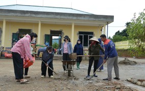 Mường Than - Lai Châu: Dựng lại mái trường sau lũ dữ, sẵn sàng đón trẻ vào năm học mới