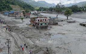 Lũ quét tại Nepal và Trung Quốc: Hơn 100 người mắc kẹt bên trong một đường hầm thủy điện