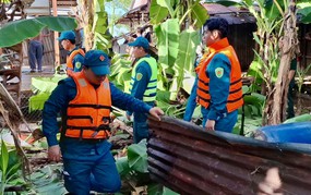 Tập trung khắc phục hậu quả bão số 4 và mưa lũ