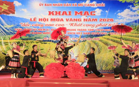 Lễ hội Mùa vàng với chủ đề Sắc vàng non cao - Khát vọng phát triển