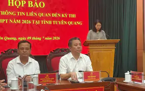 Thi lại tại Điểm thi Trường THPT Chuyên Tuyên Quang: Thay nhân sự làm công tác thi