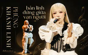 Phùng Khánh Linh: Bản lĩnh đứng giữa vạn người