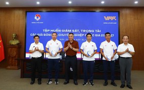 77 trọng tài hoàn thành kiểm tra thể lực trước mùa giải mới bóng đá chuyên nghiệp