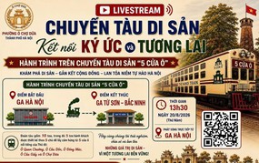 Di sản Hà Nội cùng "lên sóng" giữa 100 ngày chuyển đổi số (kỳ 1): Khi ký ức "lên tàu"