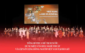 Tổng Bí thư, Chủ tịch nước dự sự kiện văn hóa nghệ thuật và gặp gỡ cộng đồng người Việt Nam tại Hoa Kỳ