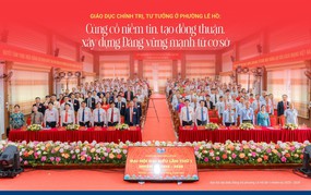 Giáo dục chính trị, tư tưởng ở phường Lê Hồ: Củng cố niềm tin, tạo đồng thuận, xây dựng Đảng vững mạnh từ cơ sở