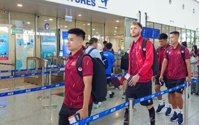 Đội tuyển Việt Nam lên đường dự FIFA ASEAN Cup: Quyết tâm chinh phục ngôi vô địch