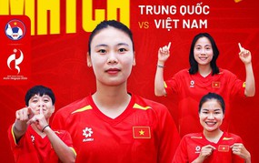 VTV5 VTV6 trực tiếp bóng đá nữ Việt Nam vs Trung Quốc 13h00 hôm nay, ASIAD 2026