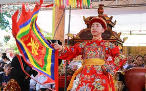 Khai mạc Lễ hội đền Trần Thương tỉnh Ninh Bình