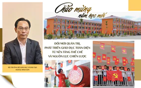 Đổi mới quản trị, phát triển giáo dục toàn diện từ nền tảng thể chế và nguồn lực chiến lược