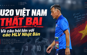 U20 Việt Nam thất bại và câu hỏi lớn với các HLV Nhật Bản