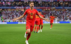 Video clip bàn thắng Anh 0-1 Bỉ: 'Siêu phẩm' của Januzaj giúp Bỉ dẫn đầu bảng G