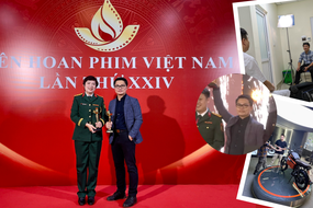 Đạo diễn Dương Huy giành Bông Sen Vàng với phim khoa học về 'bụi mịn' tại LHP Việt Nam 2025 