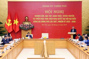 Hội nghị quán triệt, triển khai Nghị quyết Đại hội Đảng bộ Chính phủ lần thứ I