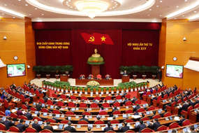 Khai mạc trọng thể Hội nghị lần thứ Tư Ban Chấp hành Trung ương Đảng khóa XIV