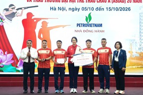 Ba xạ thủ Việt Nam nhận thưởng 50 triệu đồng sau ASIAD 20
