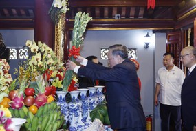 Tổng Bí thư, Chủ tịch nước Tô Lâm: Tiếp nối truyền thống dựng nước và giữ nước, xây dựng đất nước giàu mạnh, phồn vinh, văn minh, hạnh phúc