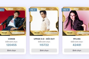 Đếm ngược 2 ngày đóng bình chọn Cống hiến 2026: CONGB vượt Đức Duy, Hương Tràm bám sát Phùng Khánh Linh