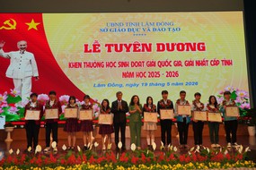 Biểu dương nhiều điển hình tiêu biểu trong ngành Giáo dục và Đào tạo