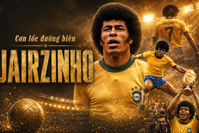 Mỗi ngày một ngôi sao World Cup: "Cơn lốc đường biên" Jairzinho