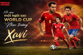 Mỗi ngày một ngôi sao World Cup: "Nhạc trưởng" Xavi