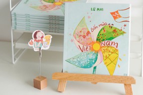 Hướng tới Giải thưởng Thiếu nhi Dế Mèn 2026 - "Bốn mùa Việt Nam" của Lữ Mai: Đủ tấm lòng để sống chậm cùng trẻ nhỏ, thơ ca sẽ tự đến
