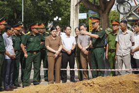 Cần bảo đảm chặt chẽ, khoa học trong thăm dò, tìm kiếm hài cốt liệt sĩ tại đường Trường Chinh
