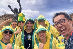 Ký sự World Cup: Ngày Brazil nhuộm vàng Philadelphia