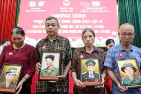 Phục dựng ảnh liệt sỹ - nối dài hành trình tri ân
