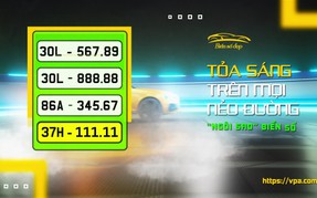 Hãy cùng điểm danh những "ngôi sao" biển số đấu giá ngày 19/5/2025