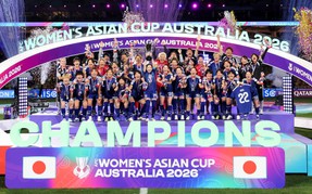 Thắng Australia, đội tuyển nữ Nhật Bản lần thứ 3 vô địch châu Á