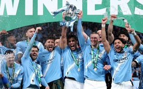 Bản tin KICK OFF Thể thao ngày 23/3: Man City vô địch Cúp Liên đoàn Anh