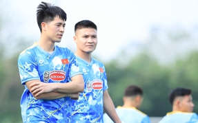 Đình Trọng trở lại đội tuyển Việt Nam sau hơn 1.000 ngày