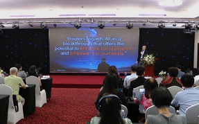 Báo chí giữa ‘dòng xoáy’ của niềm tin và sự chú ý trong kỷ nguyên AI