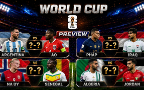 VIDEO Bản tin PREVIEW World Cup 2026 ngày 21/6: Chờ kỷ lục bàn thắng của Messi, Mbappe quyết bám đuổi