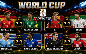 VIDEO Bản tin PREVIEW World Cup 2026 ngày 20/6: Ở thế chân tường, Tây Ban Nha quyết giành trọn 3 điểm