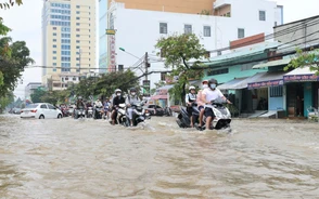 Xuất hiện đợt triều cường mới ở ven biển Đông Nam Bộ