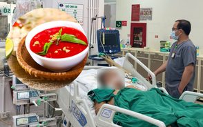 Nguy kịch vì viêm màng não và phù não cấp sau khi ăn tiết canh lợn