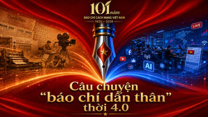 Câu chuyện "báo chí dấn thân" thời 4.0