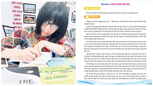 Nhà văn Bùi Đế Yên miệt mài với "Khu vườn của mẹ"